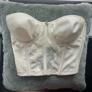 Vintage Corset Bustier Top